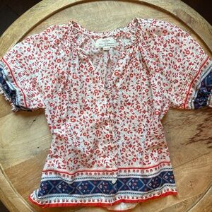 Trovata Birds of Paradise Eliza top, xs